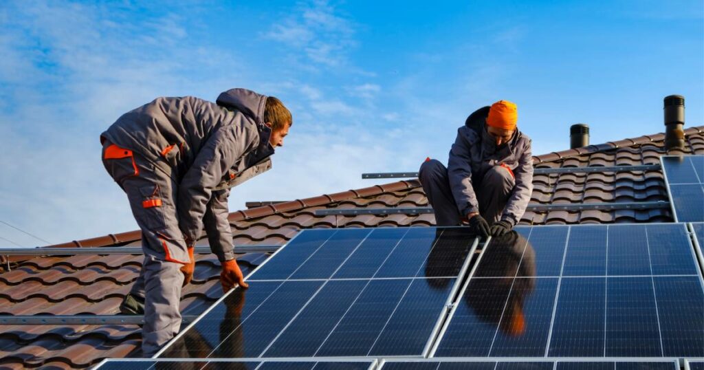 entretien de panneaux solaires