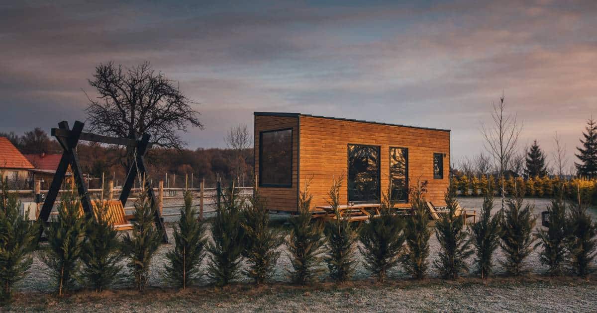 petite tiny house en bois