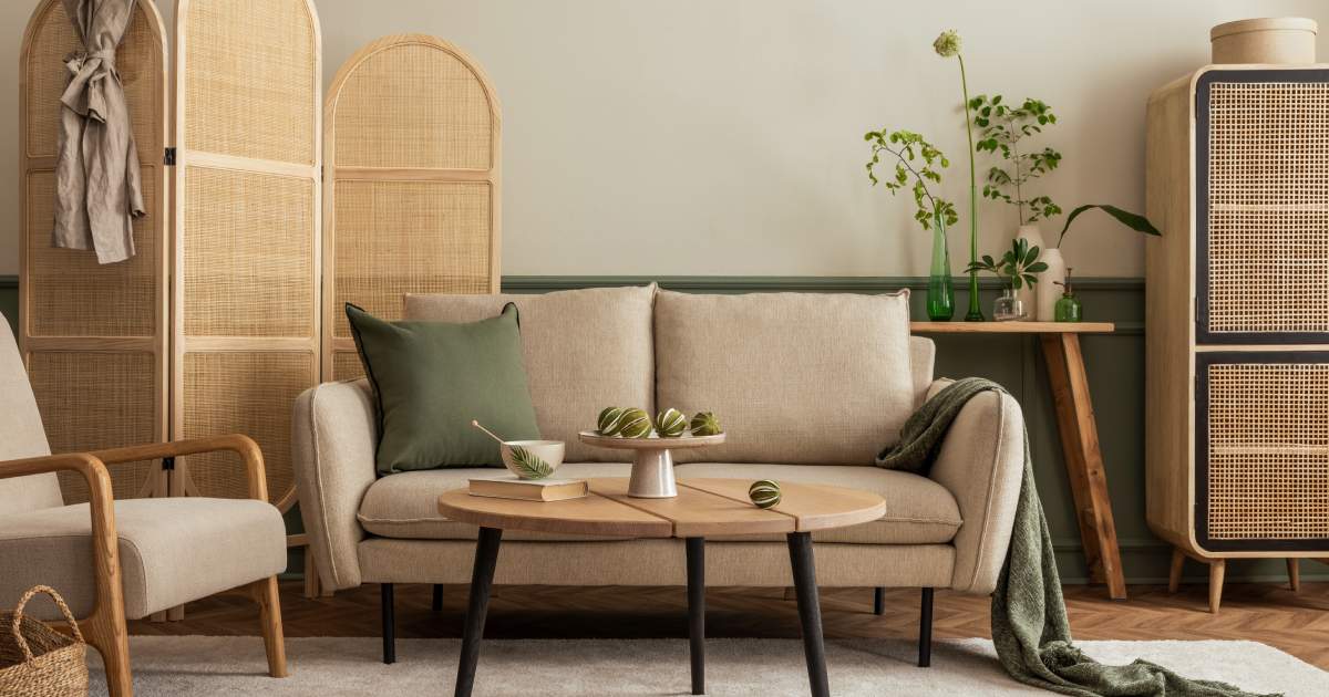 une belle décoration d'intérieure