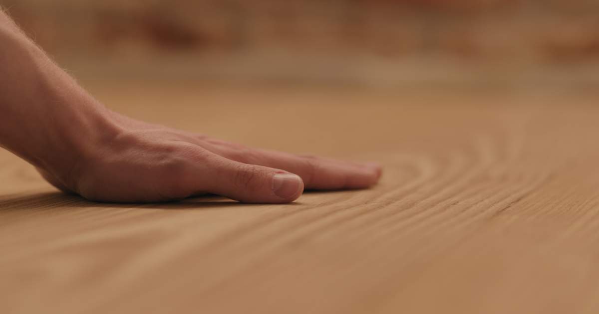 Un parquet vitrifié